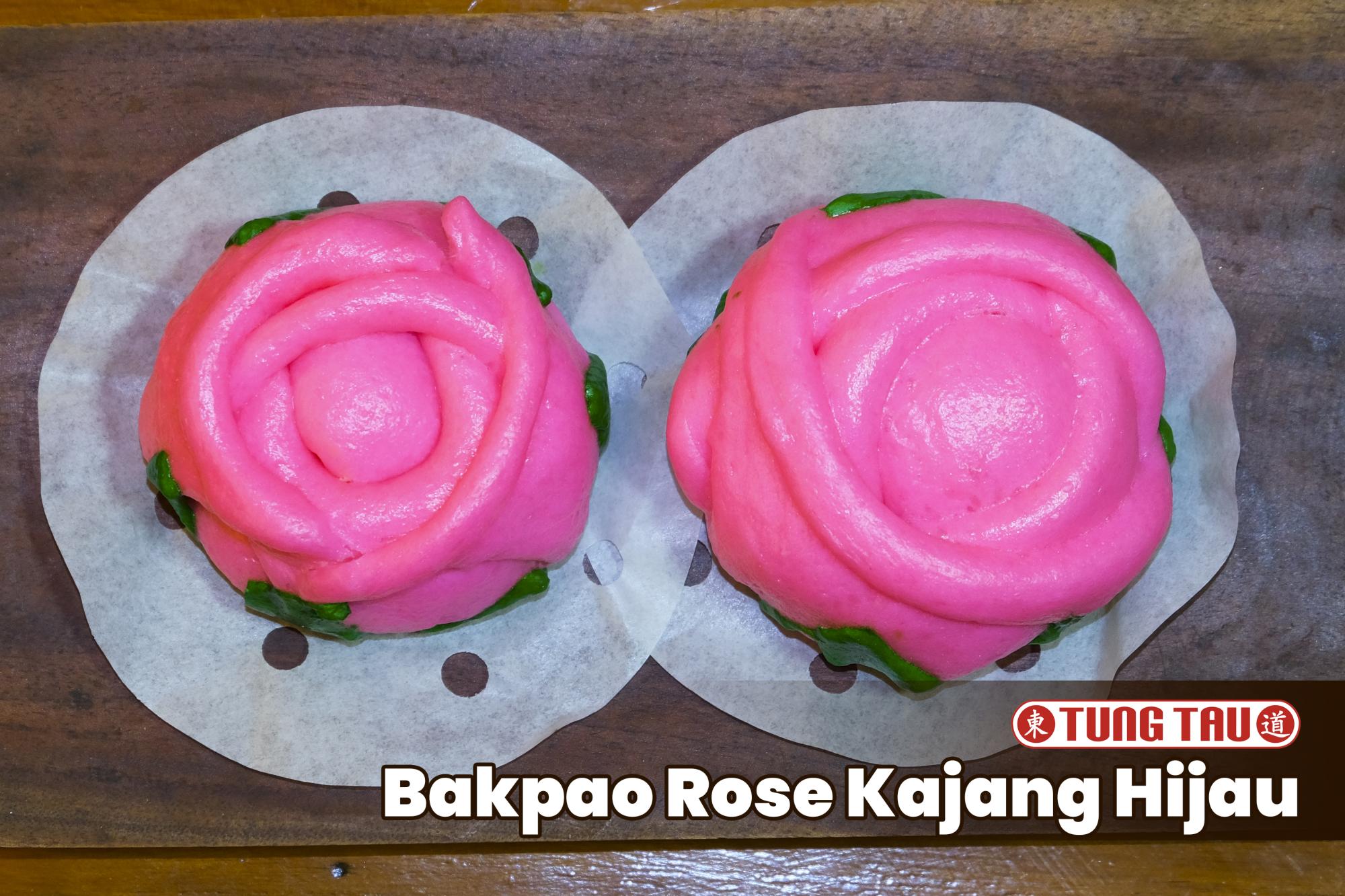 Bakpao Rose Kacang Hijau