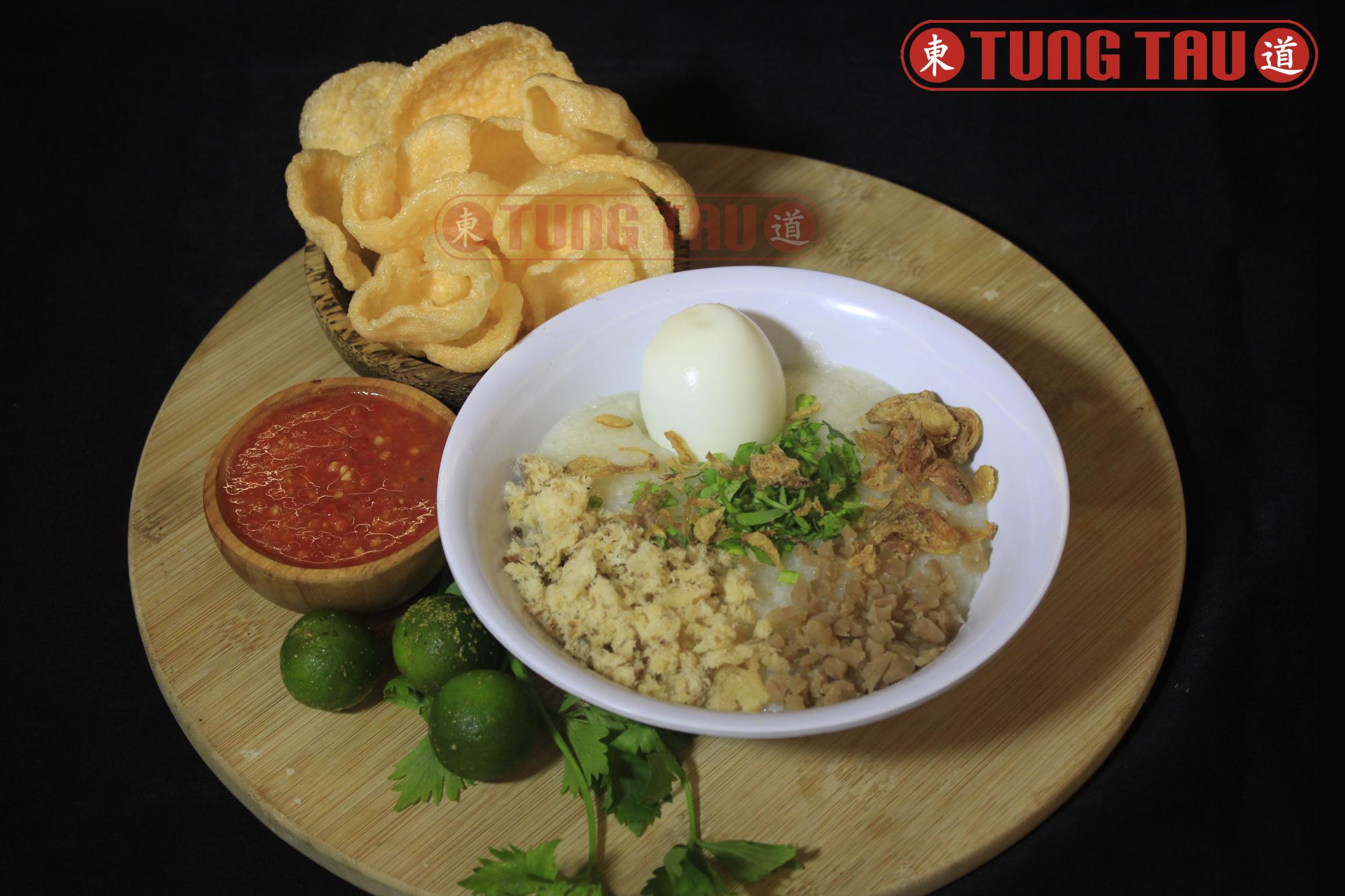 Bubur Ikan Asin Telur